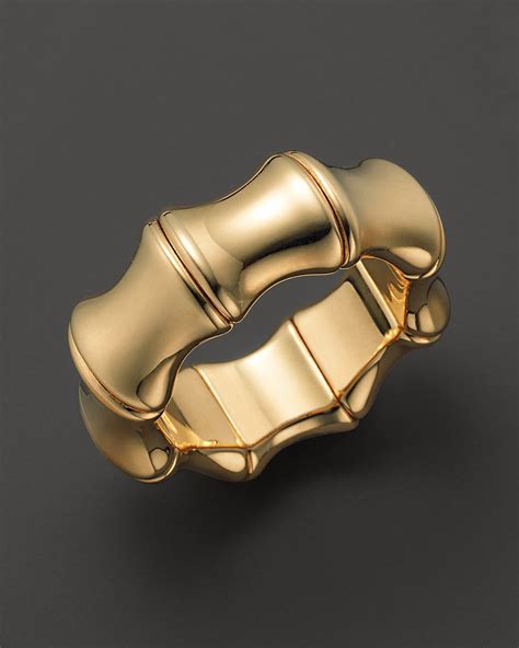 gucci bamboo ring gold